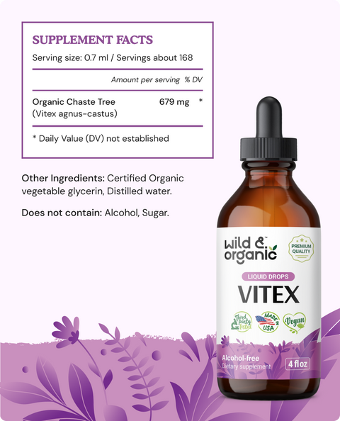 Vitex Tincture - 4 fl.oz. Bottle