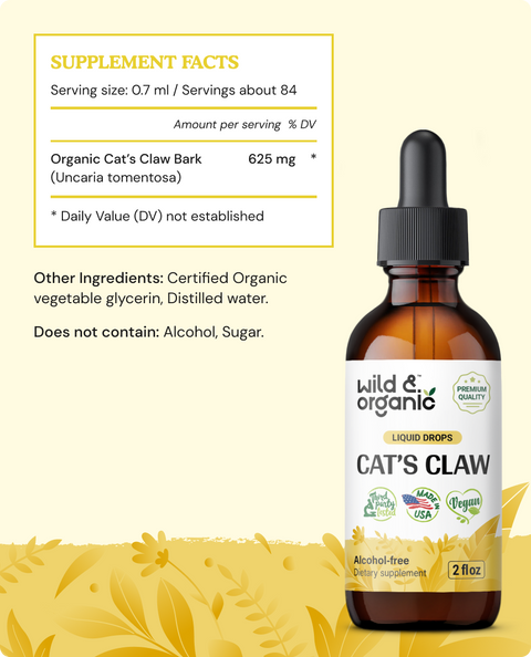 Cat’s Claw Tincture - 2 fl.oz. Bottle