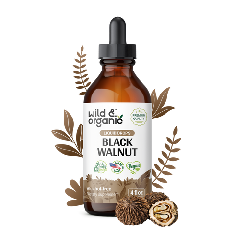 Black Walnut Tincture - 4 fl.oz. Bottle