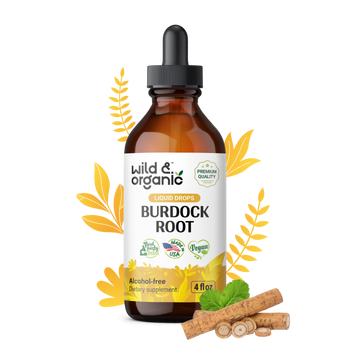 Burdock Root Tincture - 4 fl.oz. Bottle