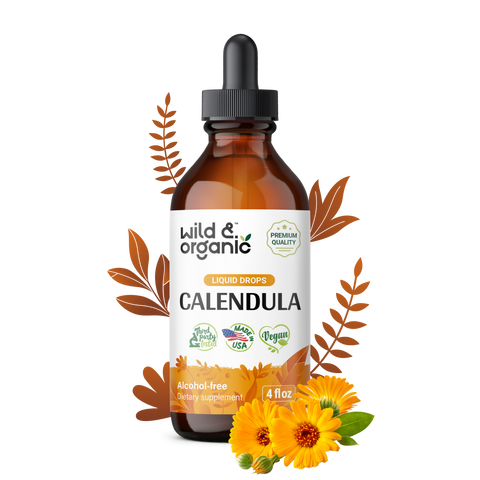 Calendula Tincture - 4 fl.oz. Bottle