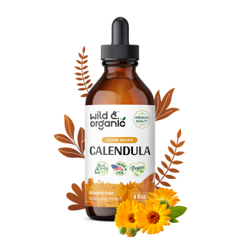 Calendula Tincture - 4 fl.oz. Bottle
