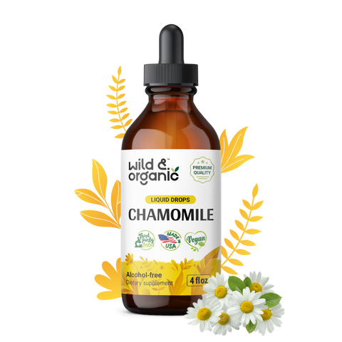 Chamomile Tincture - 4 fl.oz. Bottle
