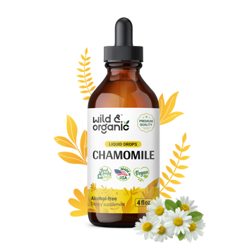 Chamomile Tincture - 4 fl.oz. Bottle