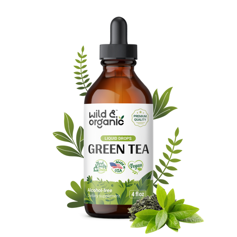 Green Tea Tincture - 4 fl.oz. Bottle