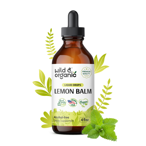 Lemon Balm Tincture - 4 fl.oz. Bottle